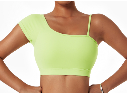 Summer Yoga Top - Shoulder Cut
