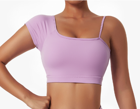 Summer Yoga Top - Shoulder Cut