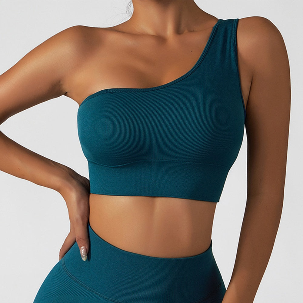 Summer Yoga Top - Shoulder Cut