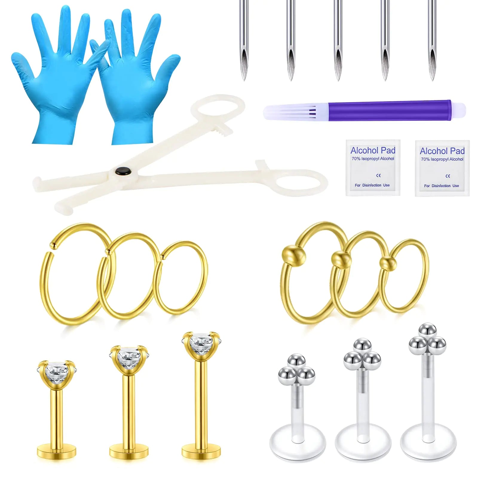Ear piercing kit