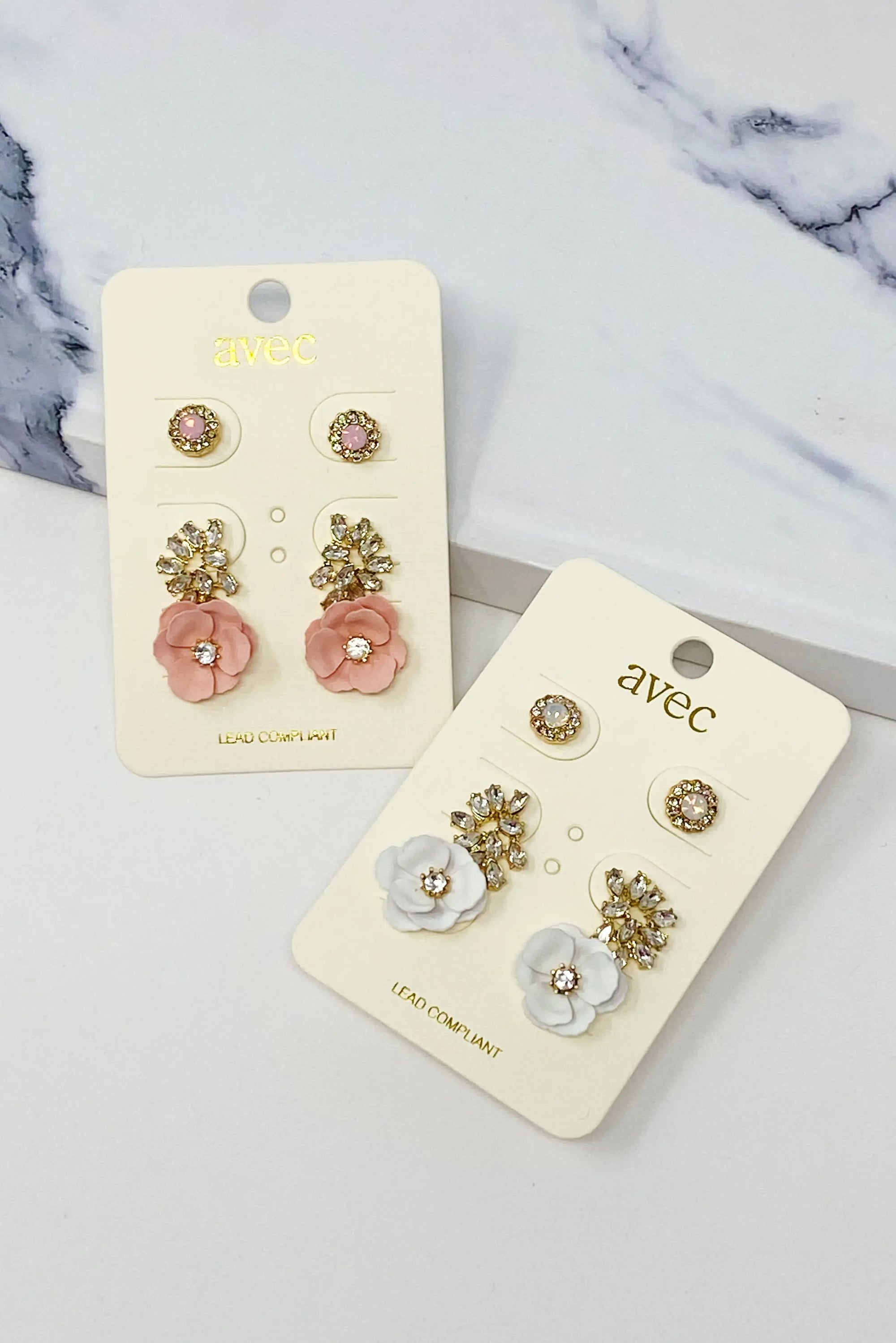 Jewel And Bloom Earring Set