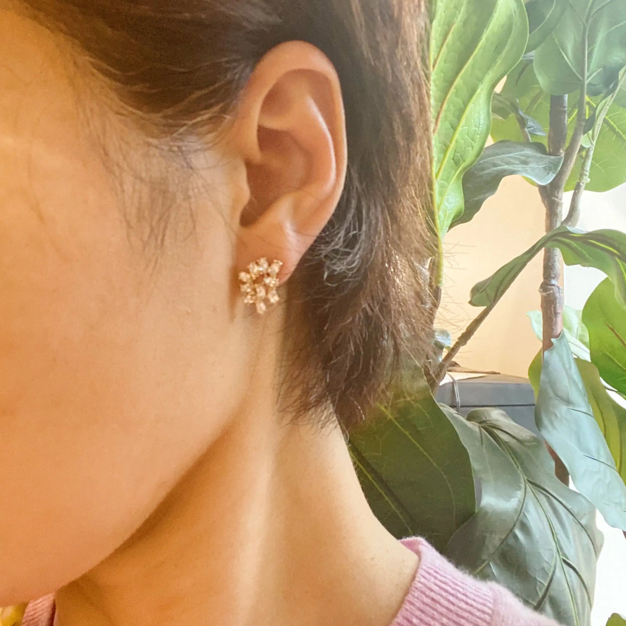 Jewel And Bloom Earring Set