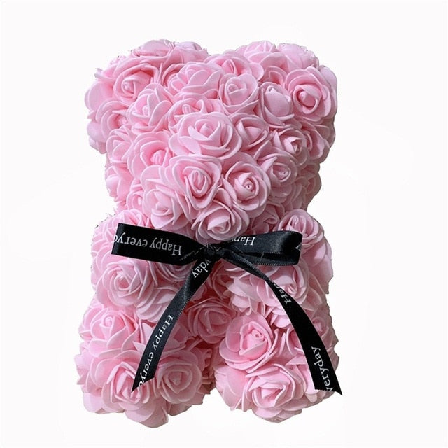 Rose Bear - Foam Teddy Bear