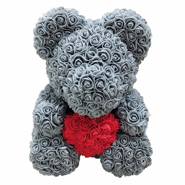 Rose Bear - Foam Teddy Bear