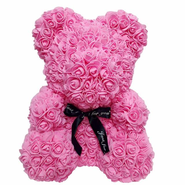 Rose Bear - Foam Teddy Bear