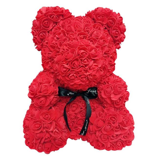 Rose Bear - Foam Teddy Bear