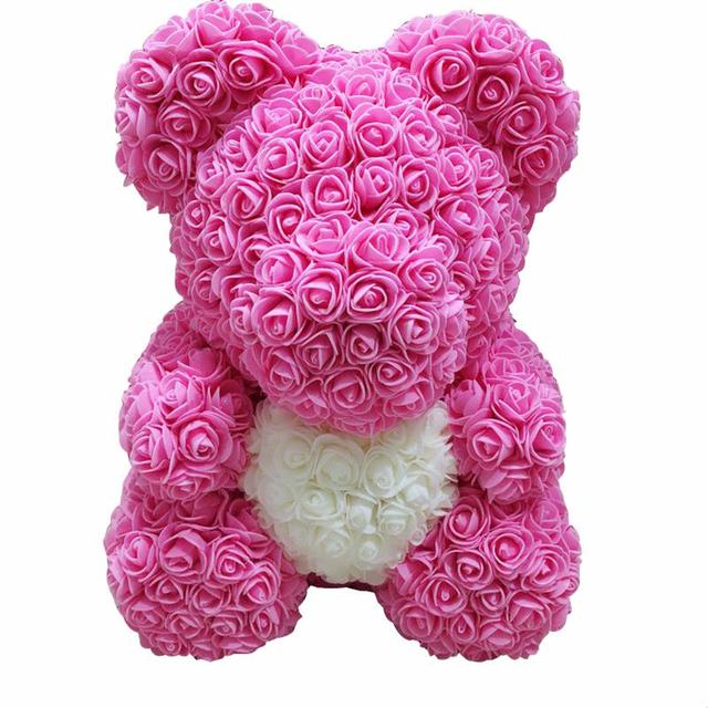 Rose Bear - Foam Teddy Bear