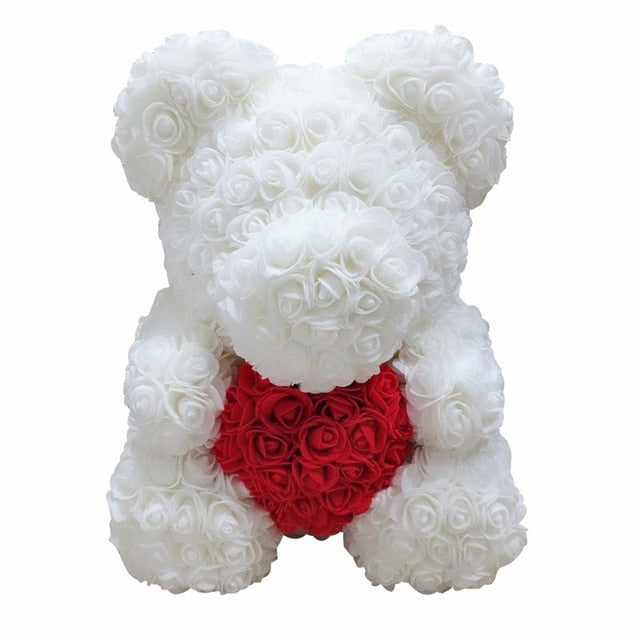 Rose Bear - Foam Teddy Bear