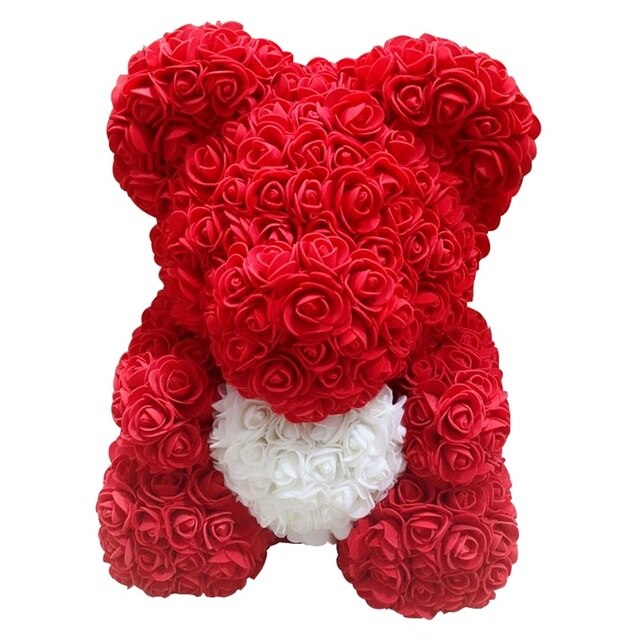 Rose Bear - Foam Teddy Bear